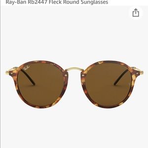 Ray-Ban Rb2447 Fleck Round Sunglasses